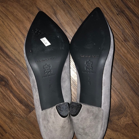 SALE! New CLAUDIA CIUTI Evita Sail Suede Heels - Picture 7 of 8